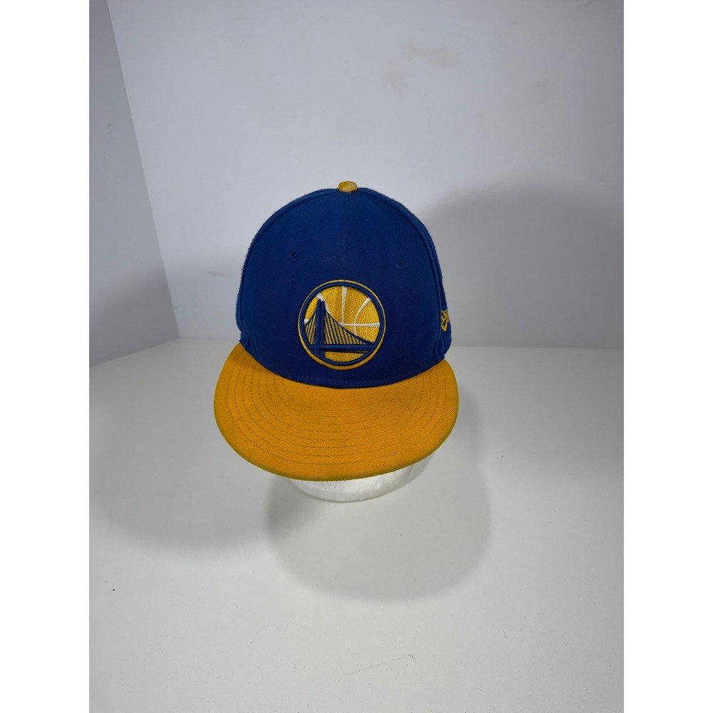 Golden State Warriors New Era 9FIFTY Snapback Hat Blue Yellow NBA Basketball Cap